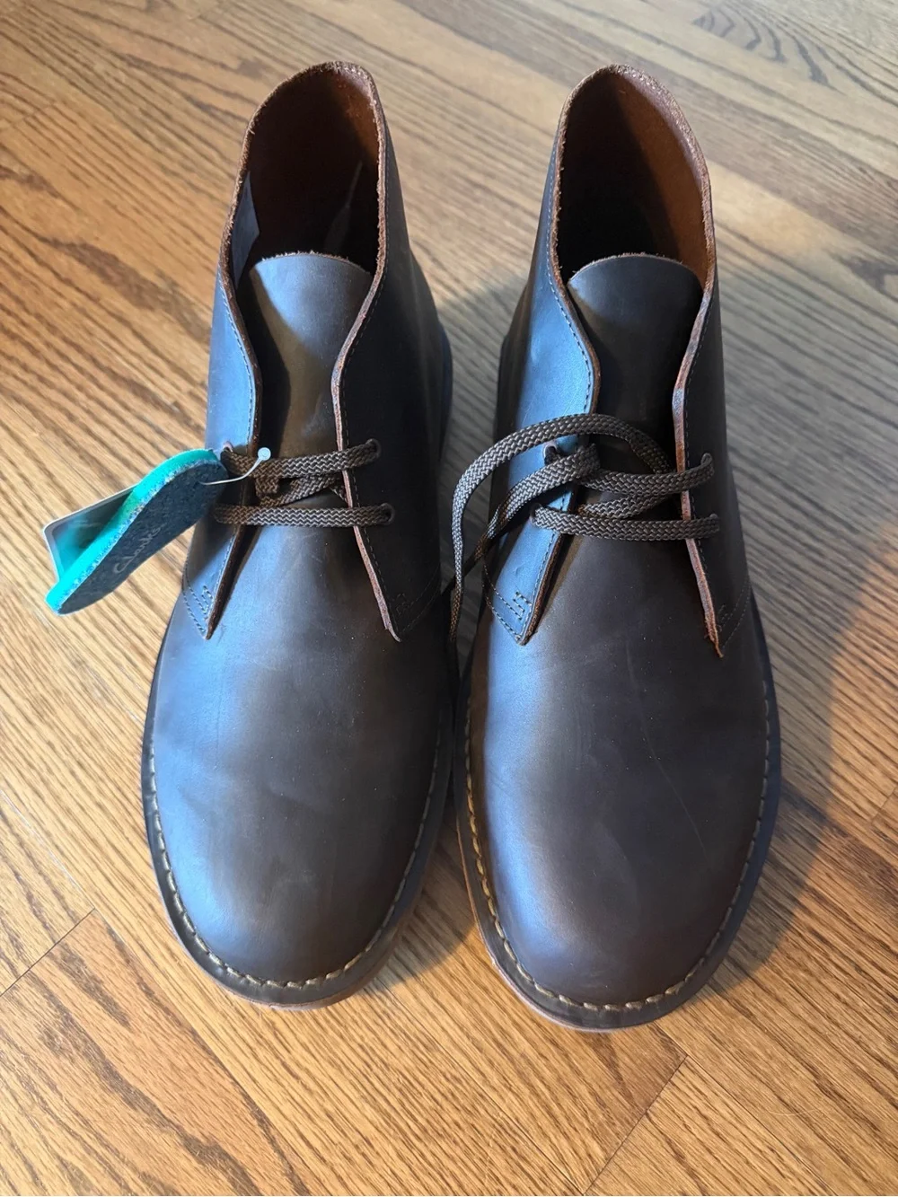 Clarks classic brown